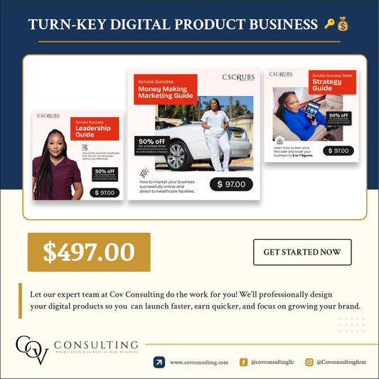 TURN-KEY DIGITAL PRODUCT BUSINESS