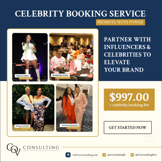 CELEBRITY BOOKING SERVICE
